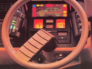 Illustration for article titled Utterly Bitchen Car Dashboards Inspired By Spaceships